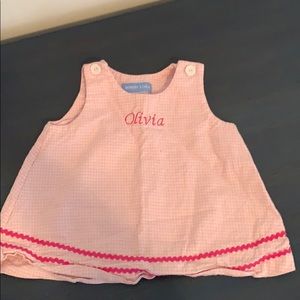 Monogrammed Olivia dress or jumper